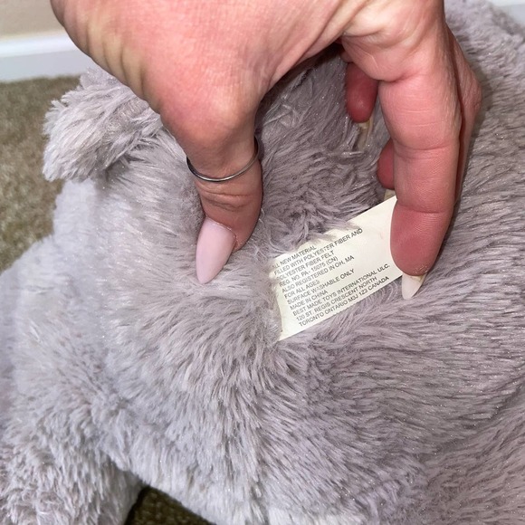 Best Made Toys stuffed elephant tusk gray white-large stuffy ant eater Push - Picture 6 of 8